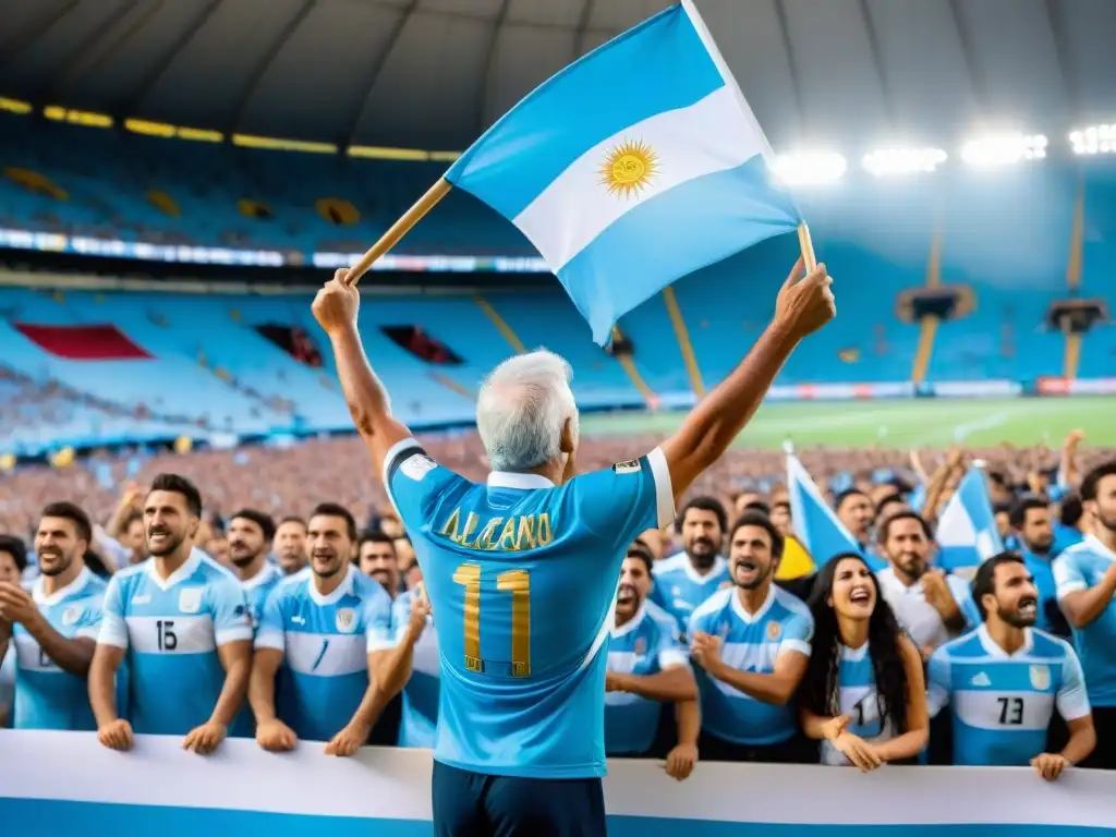 Apasionada unión a través del fútbol en Uruguay: hinchas celebran con emoción en Estadio Centenario