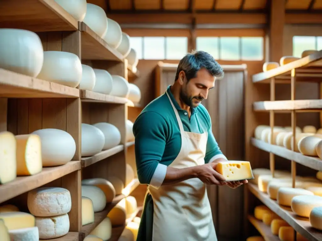 Artesanos en granja uruguaya crean quesos rodeados de variedad en la Ruta del Queso y Vino Uruguay