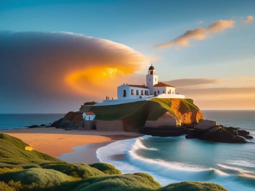 Un atardecer mágico en Casapueblo, Punta Ballena, Uruguay