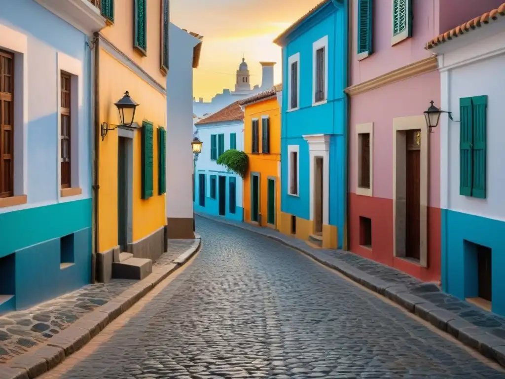 Un atardecer mágico en Colonia del Sacramento, Uruguay, Patrimonio Mundial Uruguay historias universales