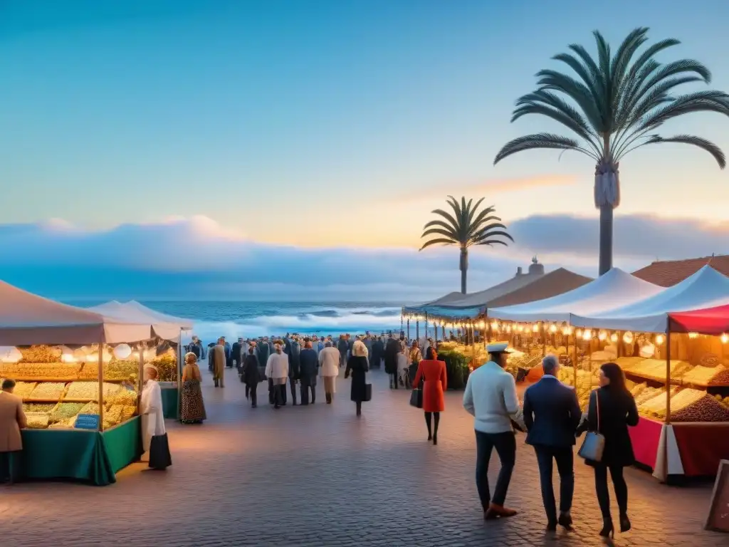 Explora la atmósfera lujosa y tradicional de los mercados de Punta del Este