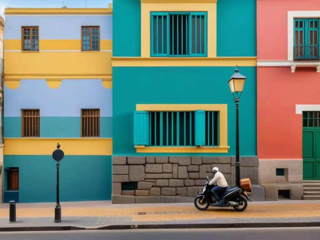 La belleza oculta de los barrios de Montevideo capturada en una vibrante fotografía