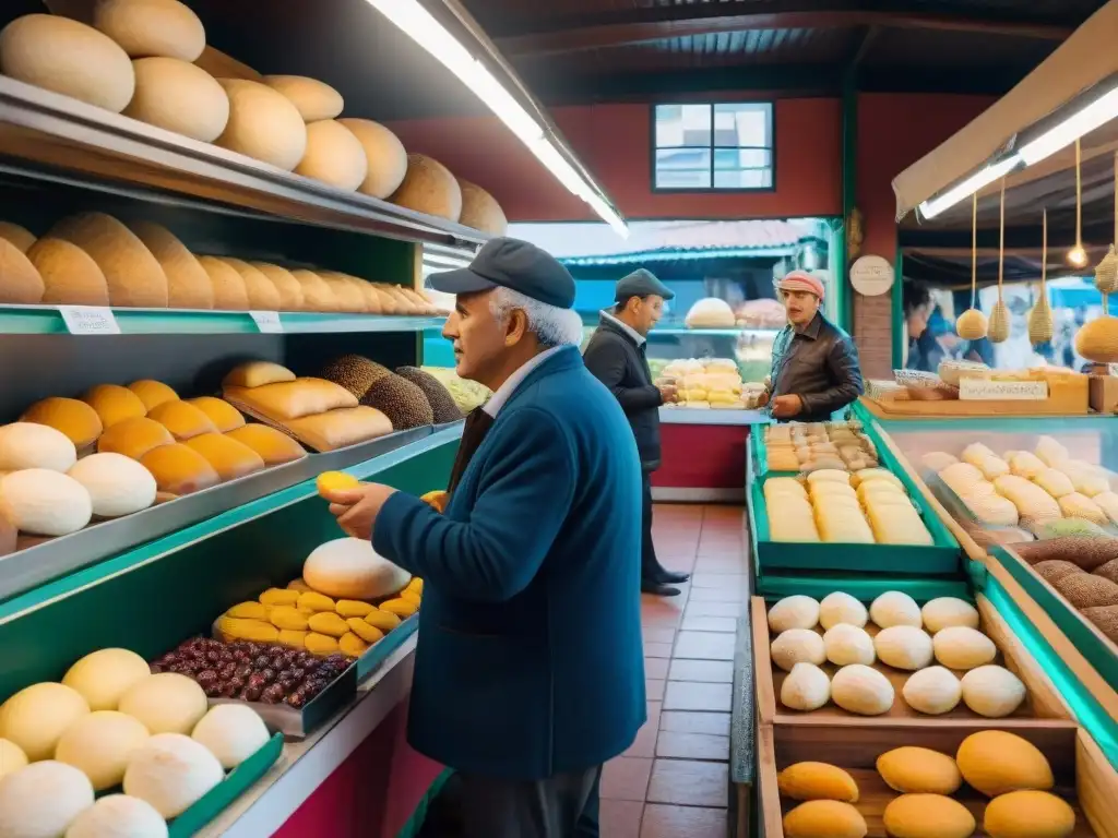 Explora el bullicioso mercado uruguayo con souvenirs gastronómicos únicos