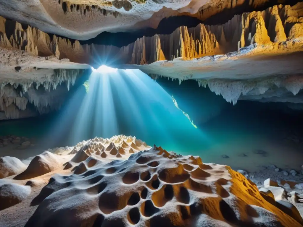 Exploración cautivadora de las formaciones de las Grutas del Palacio en Uruguay