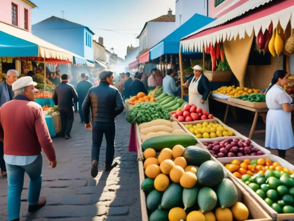 Coloridas Ferias Vecinales en Uruguay: tradición, cultura y comunidad en una bulliciosa calle