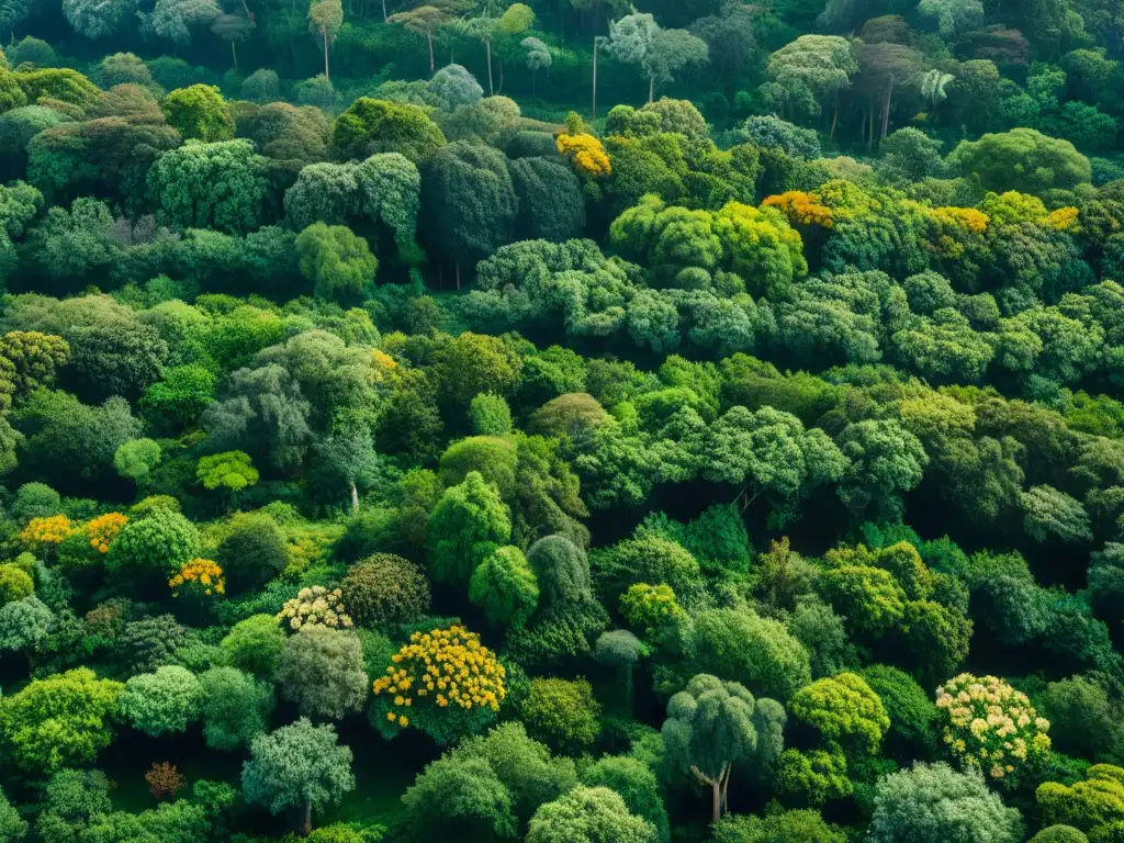 Fotografiando el contraste entre la naturaleza y la urbanización en Uruguay, desde un exuberante bosque hasta un paisaje urbano moderno