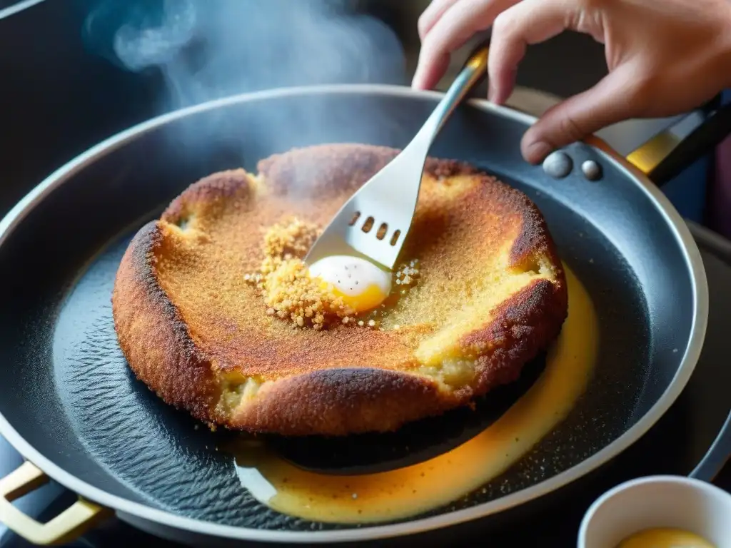 Deliciosa receta auténtica de milanesas uruguayas dorándose en la cocina tradicional