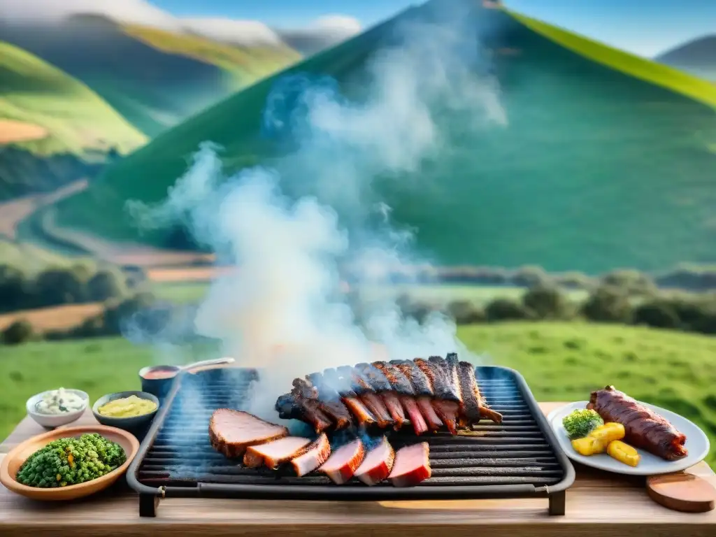 Deliciosa Gastronomía Uruguaya con sabores auténticos en asado campestre