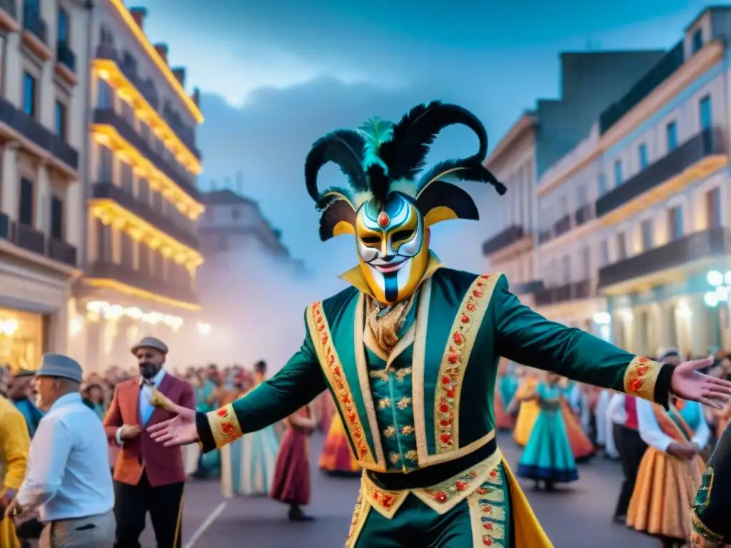 Deslumbrante desfile de Carnaval en Montevideo, Uruguay: cultura y color en cada detalle