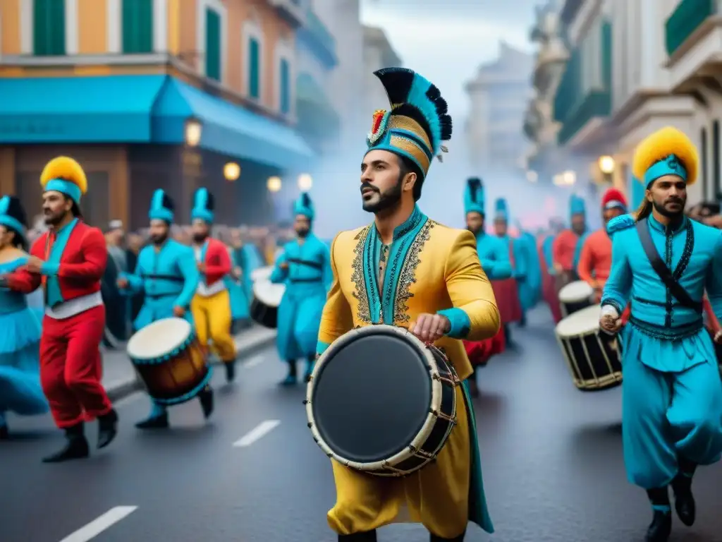 Deslumbrante murga uruguaya historia y evolución en el carnaval de Montevideo