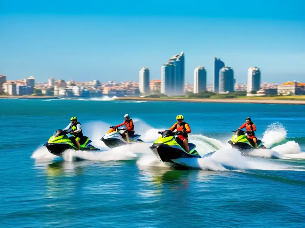 Emocionante aventura en jet ski por la costa de Montevideo