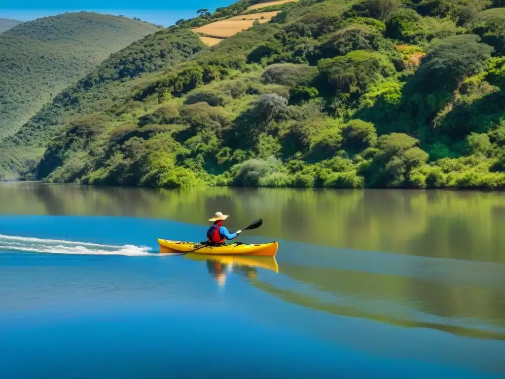 Emocionante expedición en kayaks por el majestuoso Río Uruguay, rodeados de exuberante naturaleza