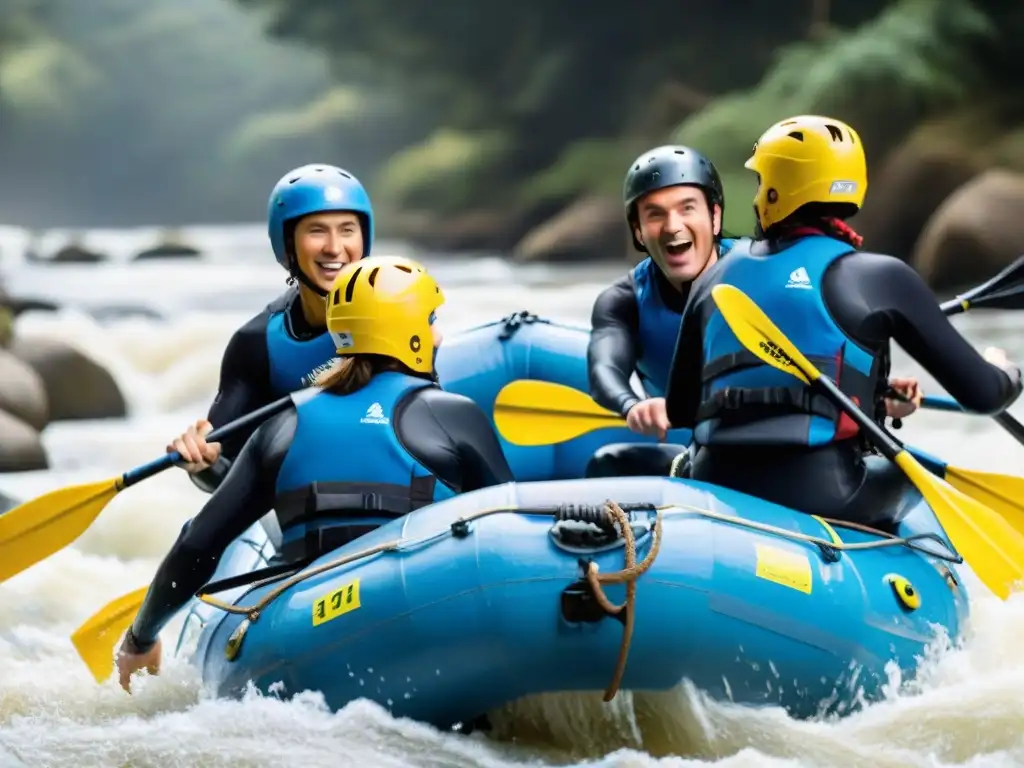 Emocionante rafting en Uruguay, Seguros de viaje deportes extremos Uruguay