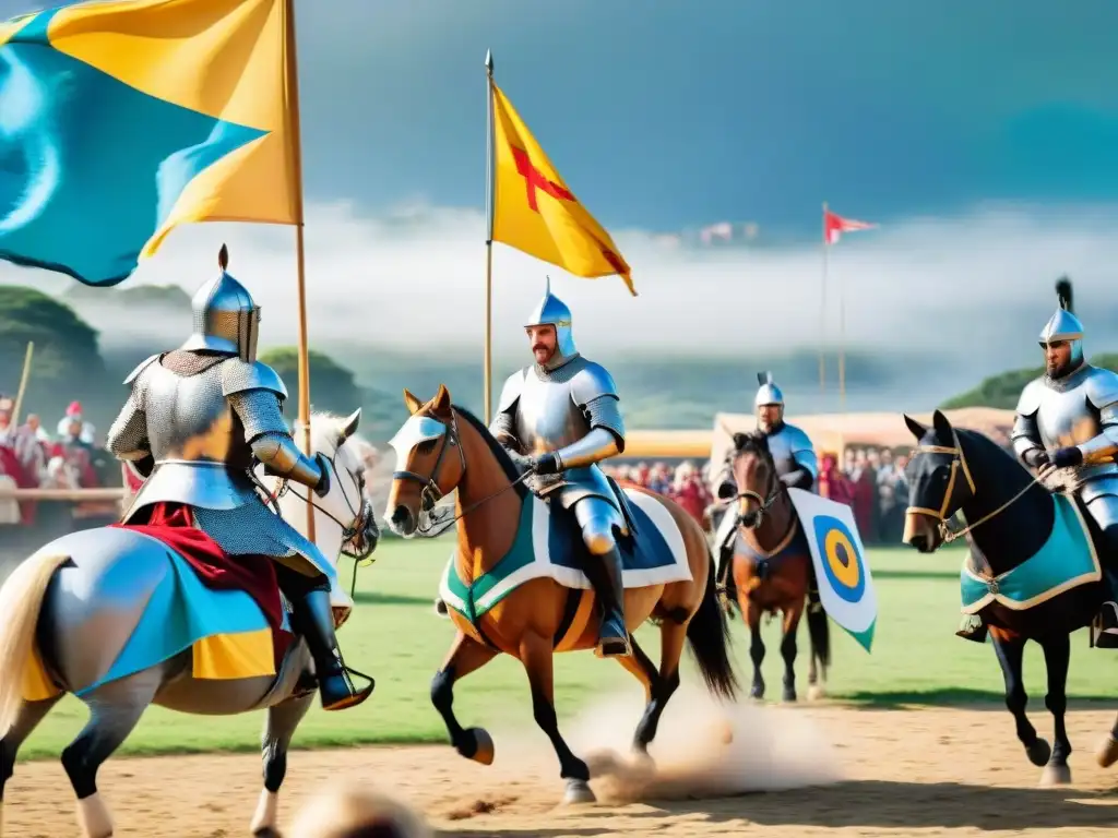 Emocionante torneo medieval en el Festival Medieval Durazno Uruguay