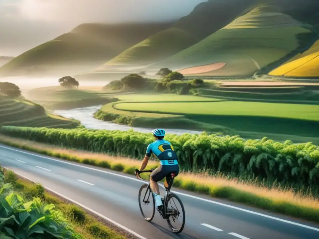 Emocionante travesía en bicicleta por Uruguay, paisajes diversos y encantadores