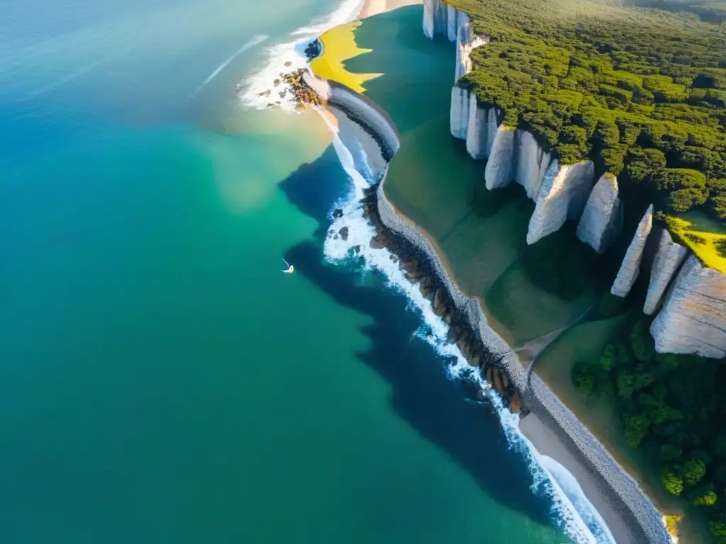 Un emocionante vuelo en parapente sobre la costa de Uruguay, mostrando la belleza de las alturas y la superación de miedos