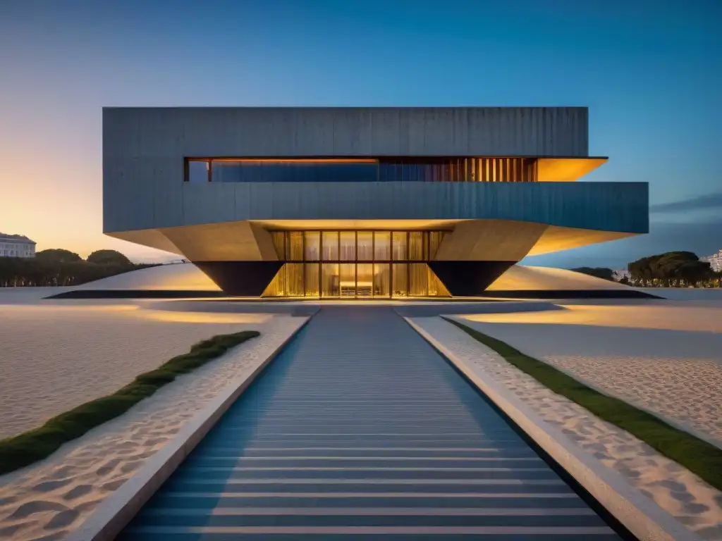 Entrada al Museo de la Memoria en Montevideo, Uruguay