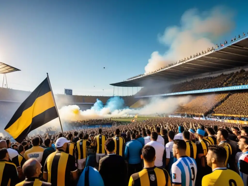 Experiencia única ser hincha en Uruguay: hinchas de Nacional y Peñarol en intenso duelo, estadio lleno y pasión en el aire