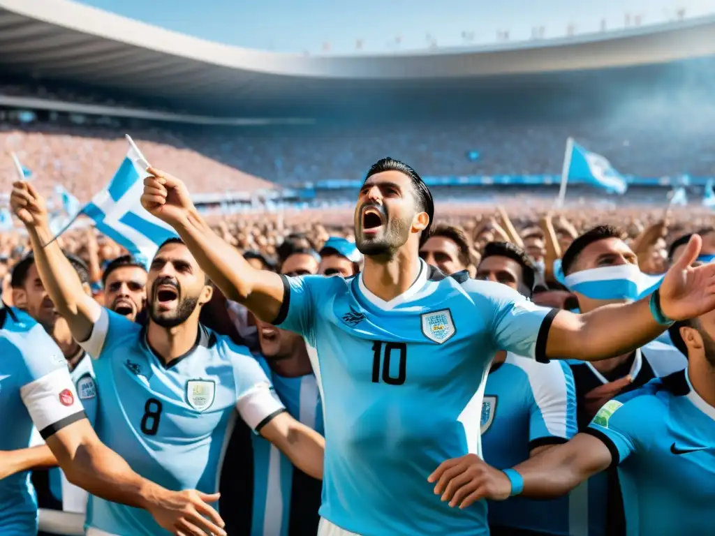 Experiencia única: hinchas uruguayos vibrando en estadio lleno