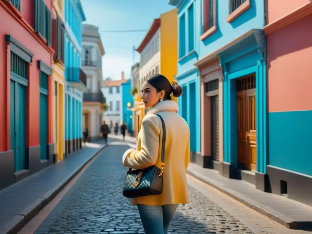 Exploración detallada de Montevideo, Uruguay, con arquitectura colorida y bulliciosos mercados