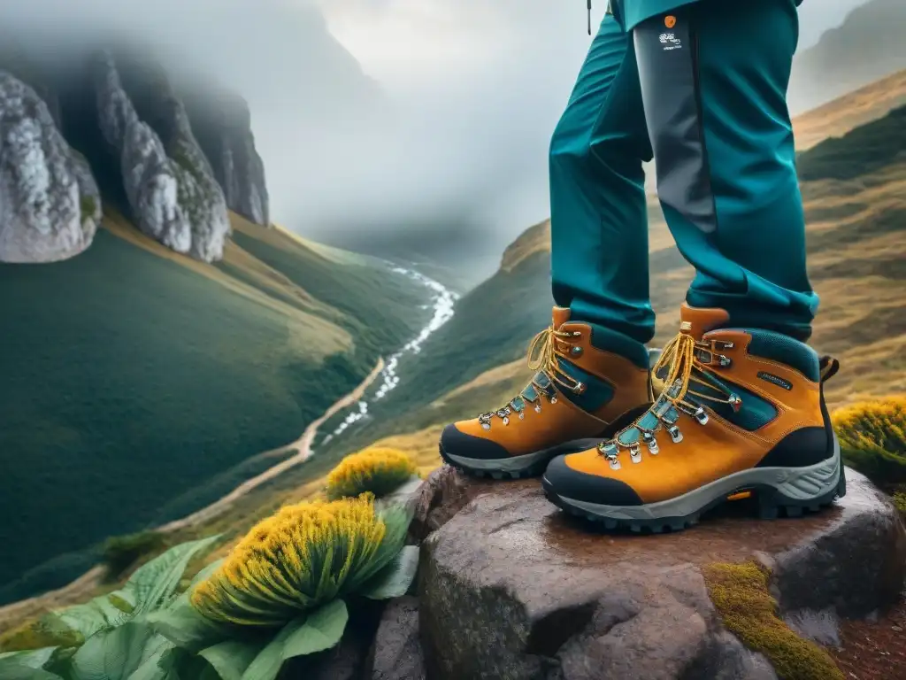 Exploradores con los mejores zapatos trekking para Uruguay, en un sendero montañoso