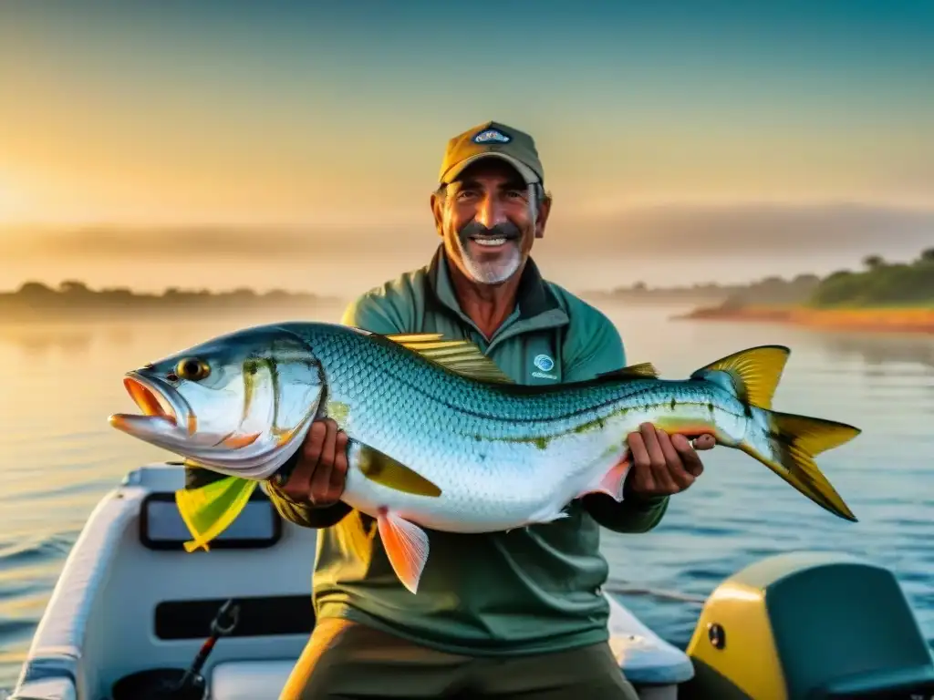 Éxtasis y trofeos de pesca deportiva en Uruguay