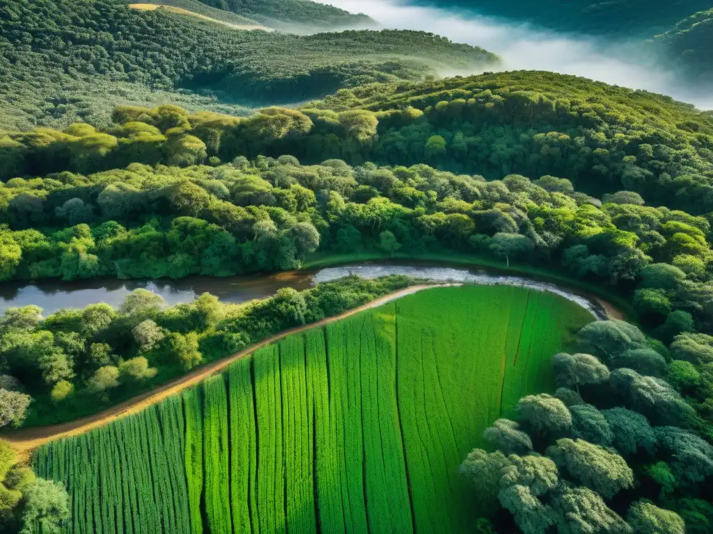 Descubre la exuberante biodiversidad del bosque de Uruguay, con capibaras y aves coloridas