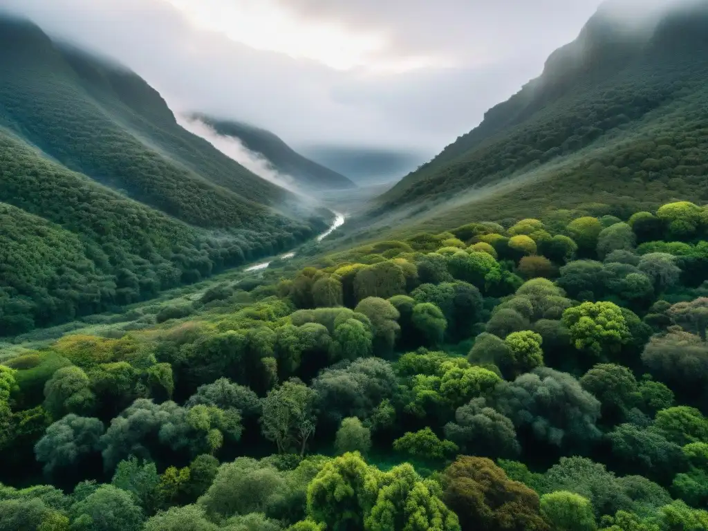 Explora la exuberante biodiversidad del Parque Nacional Valle del Lunarejo en Uruguay, promoviendo el turismo sostenible