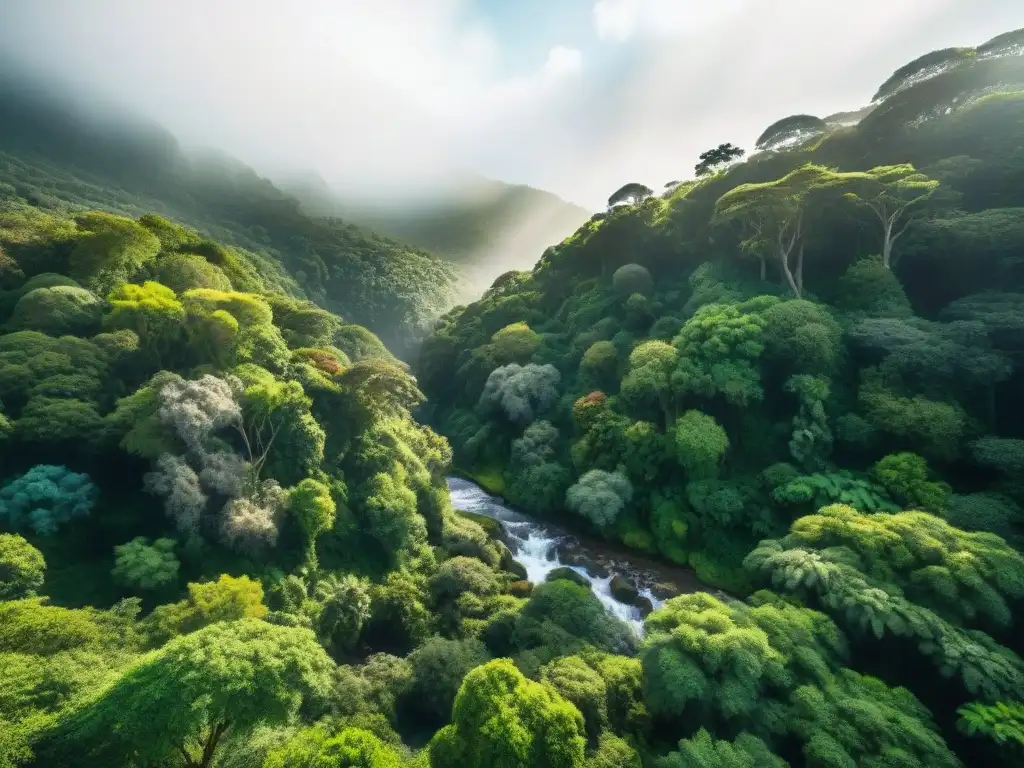 Un exuberante bosque en Uruguay con biodiversidad sorprendente, ideal para ecoturismo en Uruguay proyectos sorprendentes