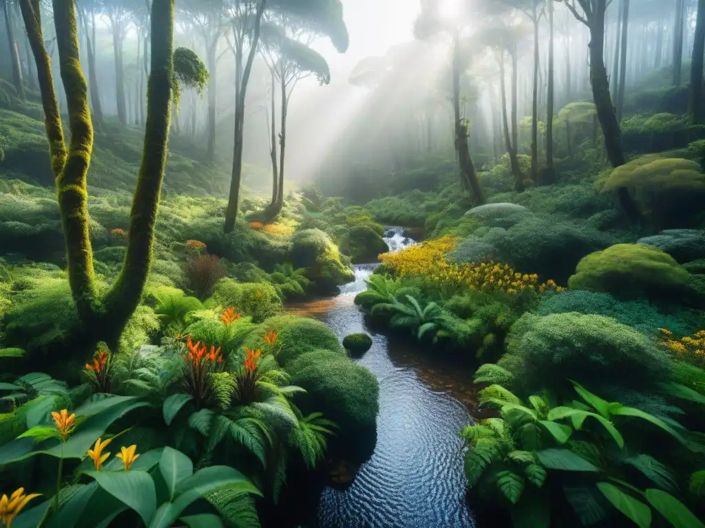 Descubre la biodiversidad de Uruguay en un exuberante bosque verde