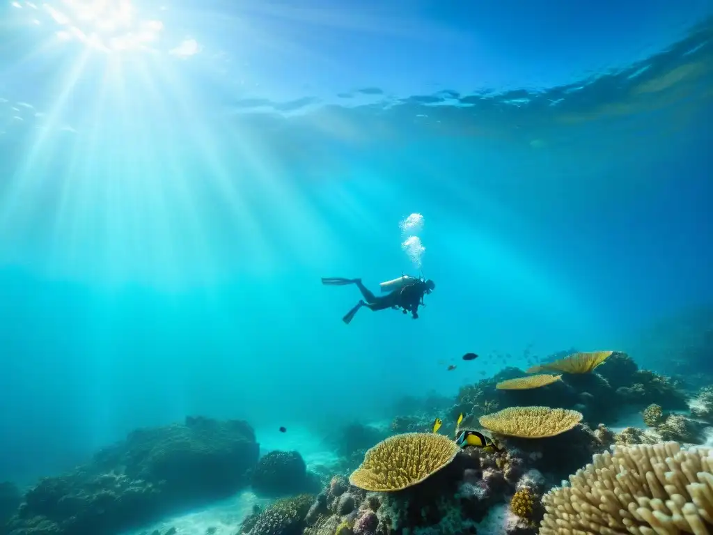 Explorando el fascinante arrecife de coral en aguas cristalinas de Uruguay con equipo de buceo de alta gama