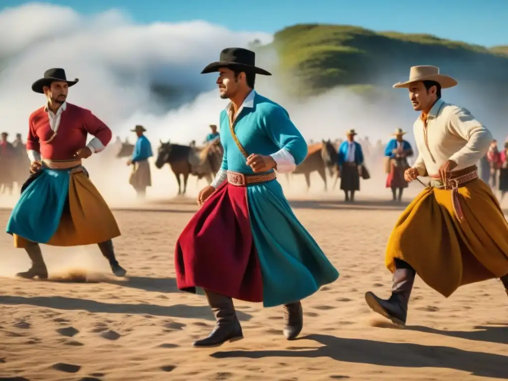 Un festival de gauchos en Uruguay: colores vibrantes, bailes y pasión