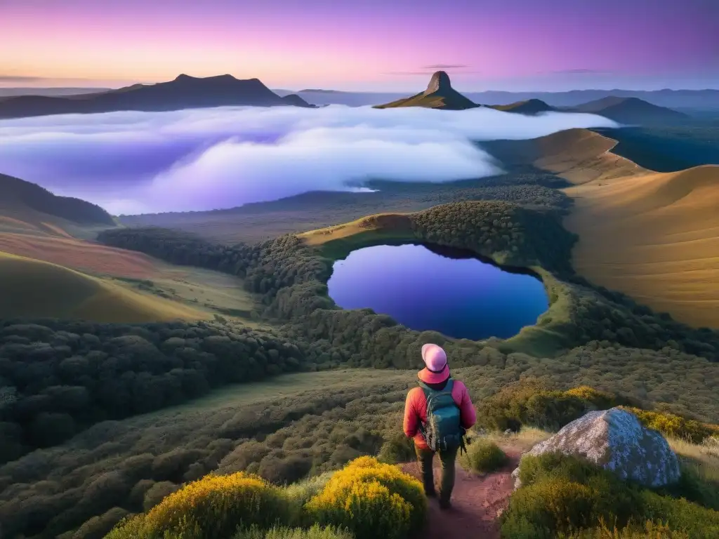 Un fotógrafo captura la belleza de las sierras uruguayas al atardecer en un taller de fotografía de aventura