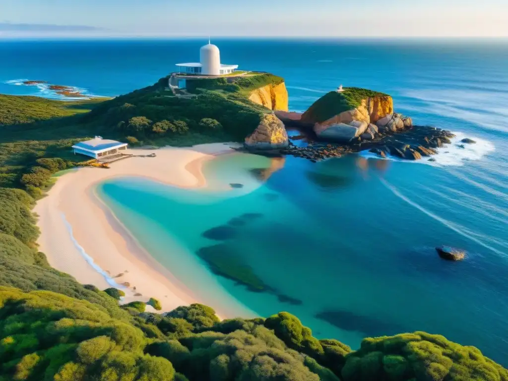 Hermoso hotel boutique en acantilado de Punta del Este con vistas al mar