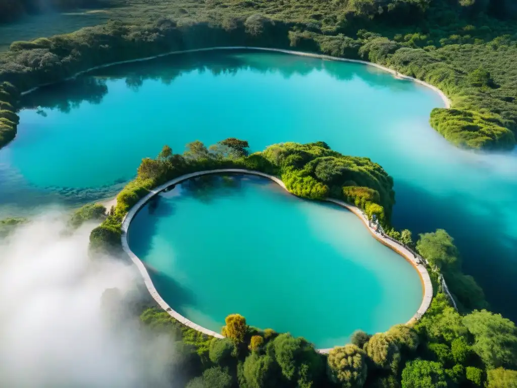 Invitación a aventureros: Termas Uruguay rodeadas de exuberante vegetación y aguas turquesas