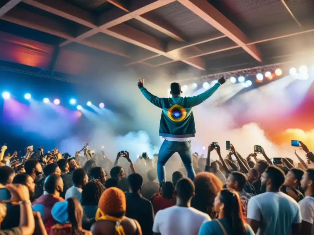 Jóvenes disfrutan de música, deporte y arte en el Festival de la Juventud en Salto, escena vibrante y dinámica