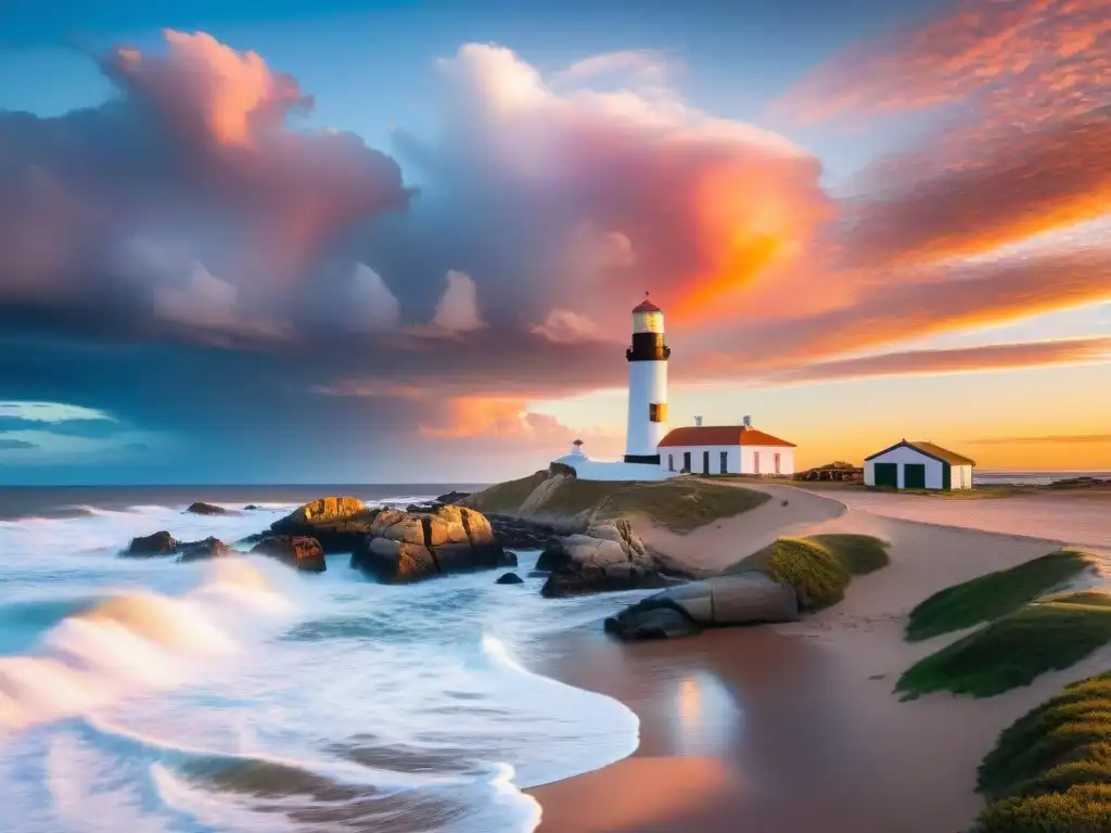 El mágico atardecer en Cabo Polonio, Uruguay, con el faro y paisajes únicos