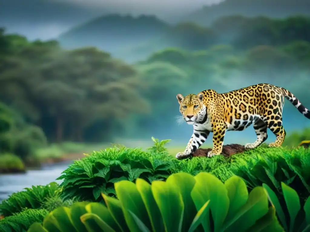 Majestuosa jaguar, coloridos tucanes y familia de capibaras en Uruguay