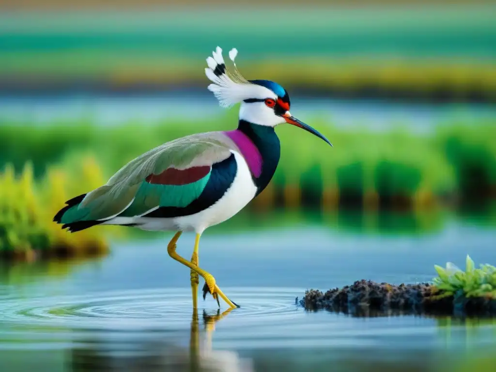 Majestuosas aves dominantes en Uruguay, conviviendo en armonía en su hábitat natural