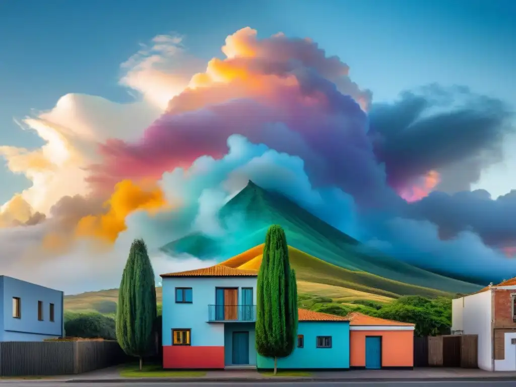 Un majestuoso mural en Maldonado, Uruguay, fusionando arte urbano y tradición uruguaya