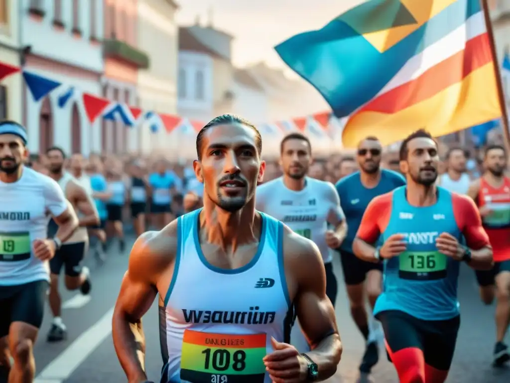 Maratones solidarias en Uruguay: Diversidad y unidad en vibrante maratón comunitaria