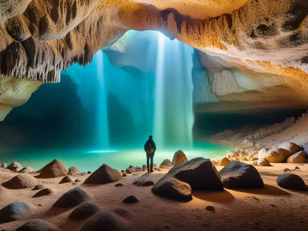 Explora las maravillas geológicas de las Grutas del Palacio en Uruguay