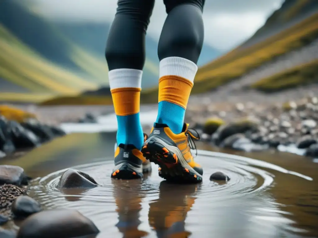 Los mejores calcetines de trekking impermeables mantienen los pies secos en terrenos difíciles