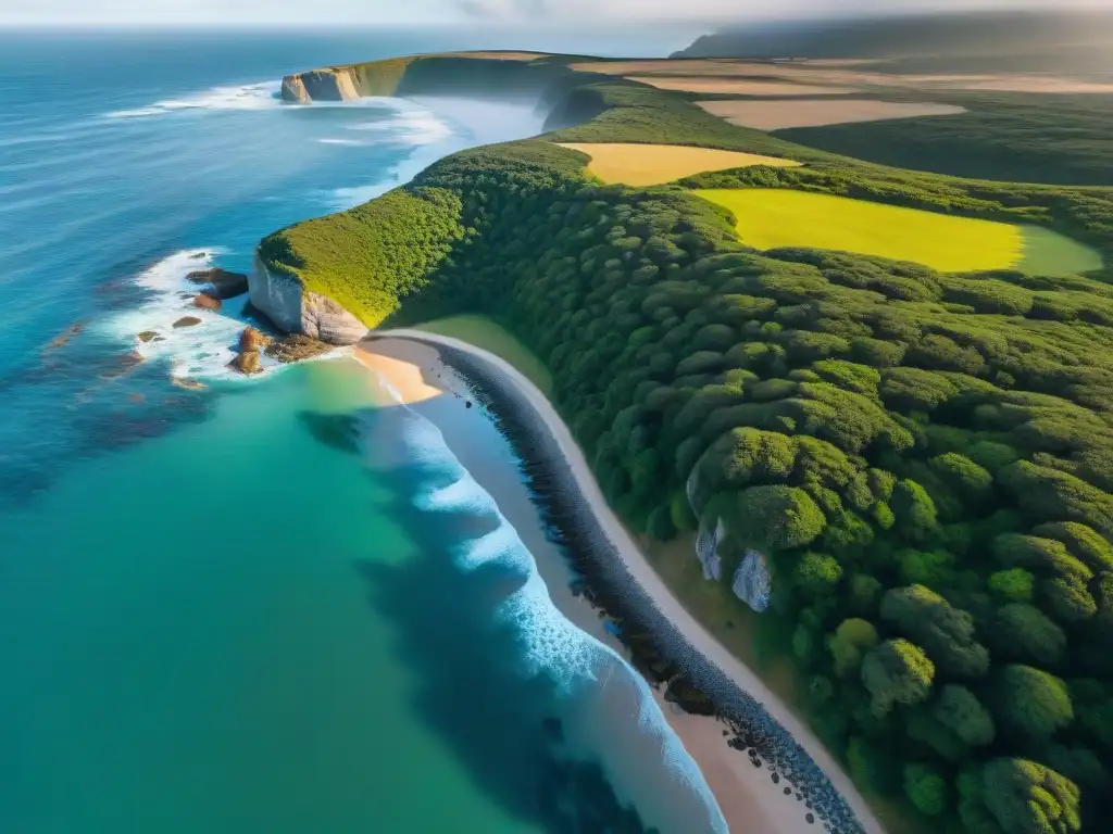 Explora las mejores rutas de trekking en Uruguay mientras haces un recorrido aéreo por su impresionante costa