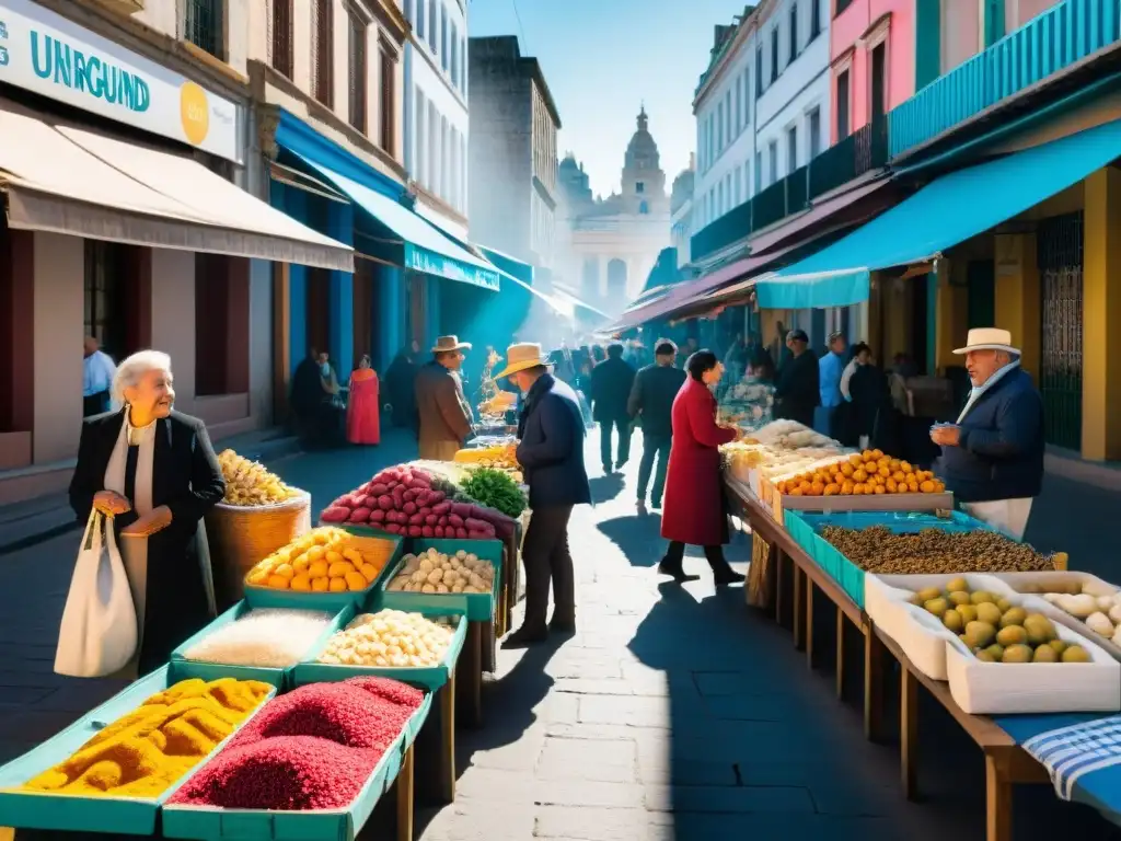 Mercado callejero en Uruguay: colores, sabores y cultura uruguaya en Montevideo