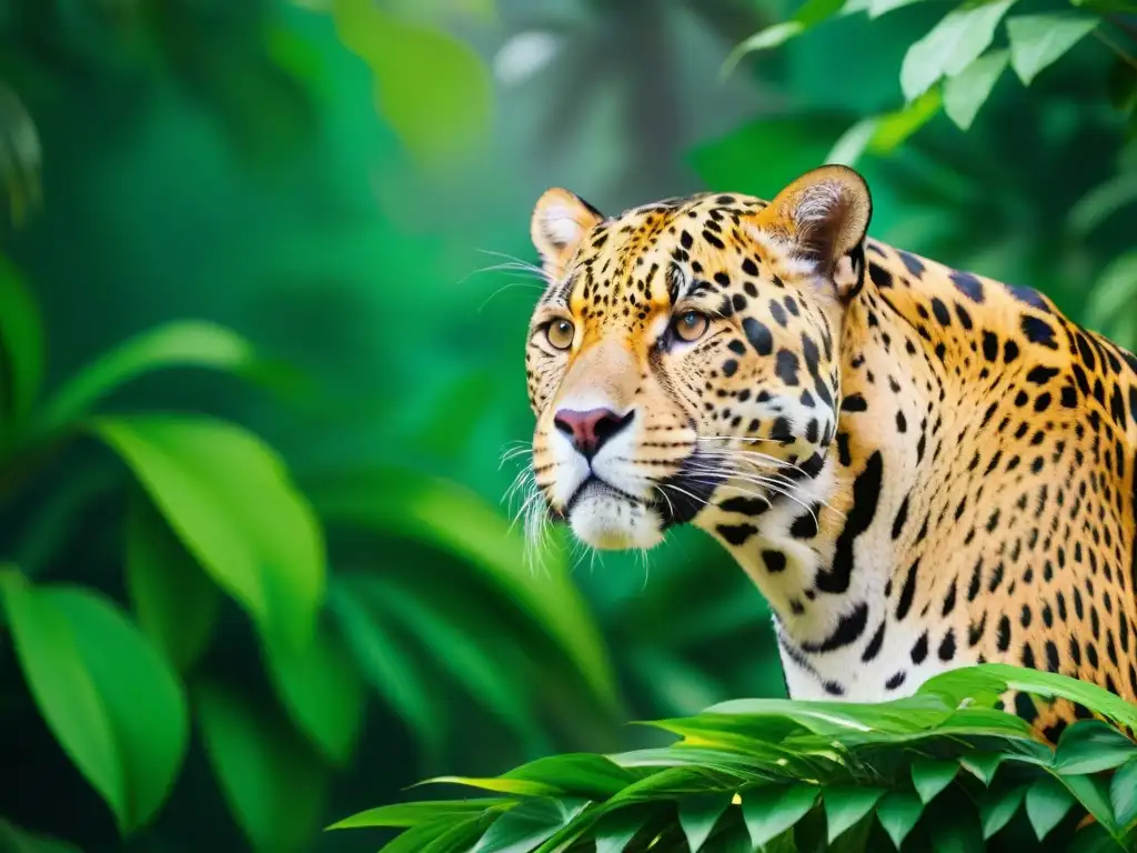 Un mural vibrante en Uruguay retrata un jaguar majestuoso en la selva