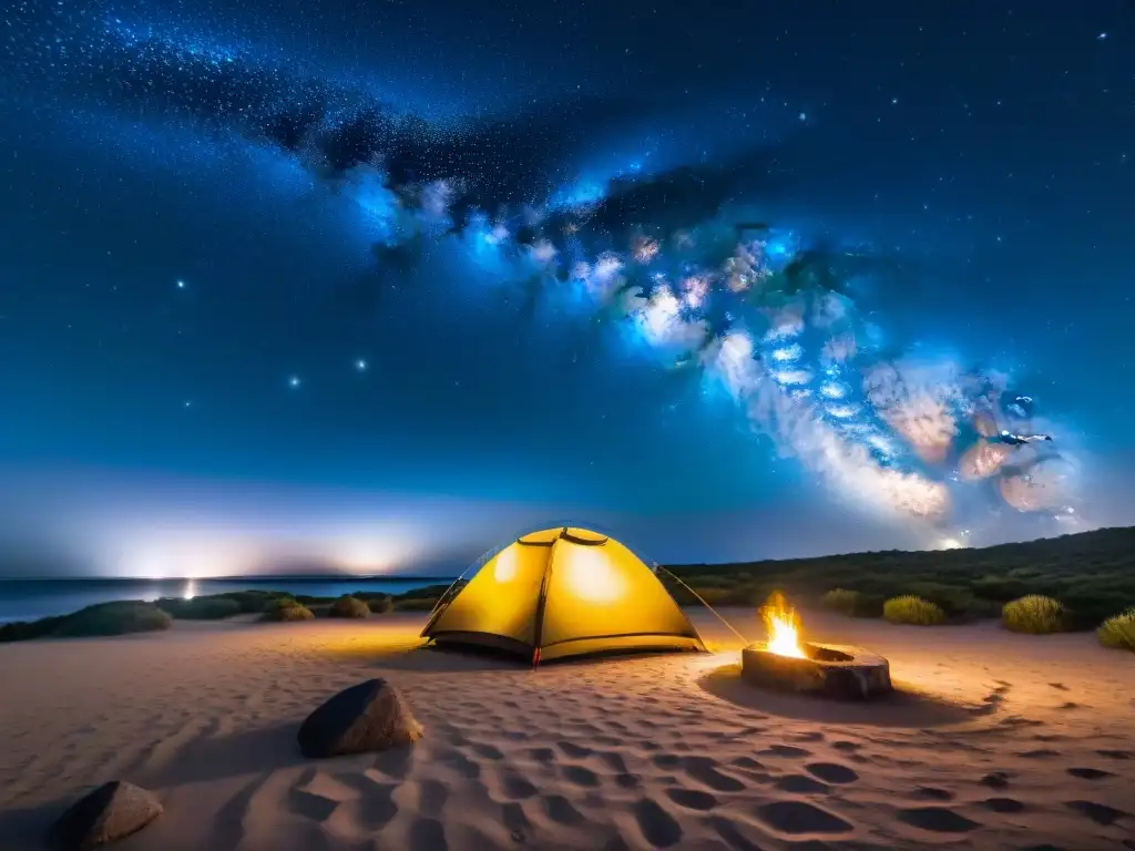 Noches estrelladas en Cabo Polonio, Uruguay