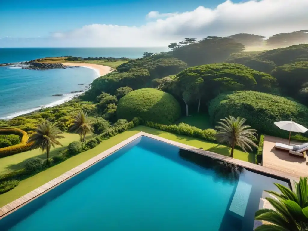 Boutique hotel de lujo en Uruguay con piscina infinita y vistas al mar Un oasis de lujo en Uruguay: hotel boutique con piscina infinita y vistas al mar