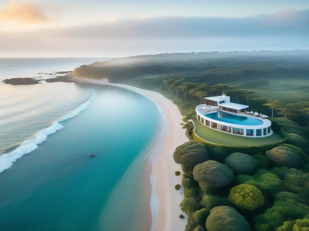 Un oasis de lujo y diseño en Punta del Este, Uruguay: hotel boutique con vista al mar y naturaleza exuberante