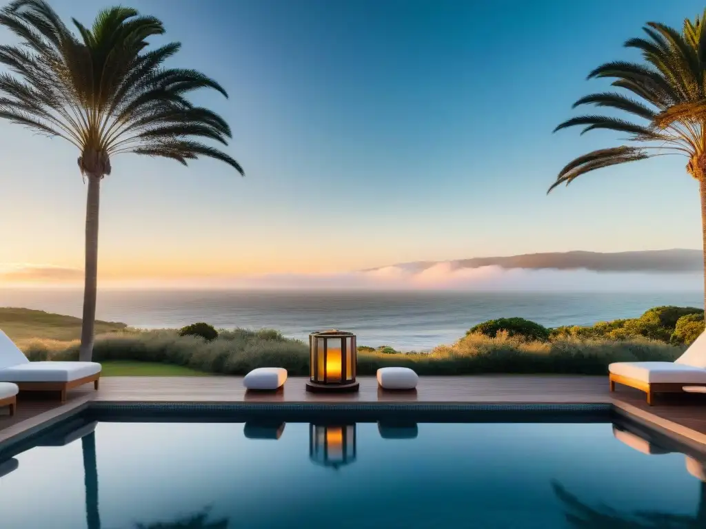 Un oasis de relajación y lujo en el mejor spa de Uruguay, con piscina infinita y vistas al mar